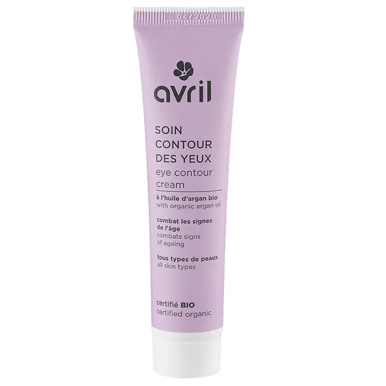 Soin contour des yeux à l'huile d'argan bio - AVRIL