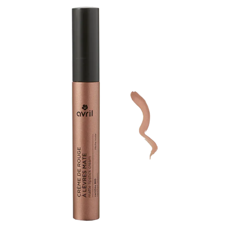 Crème de rouge à lèvres mate Pêche irisée