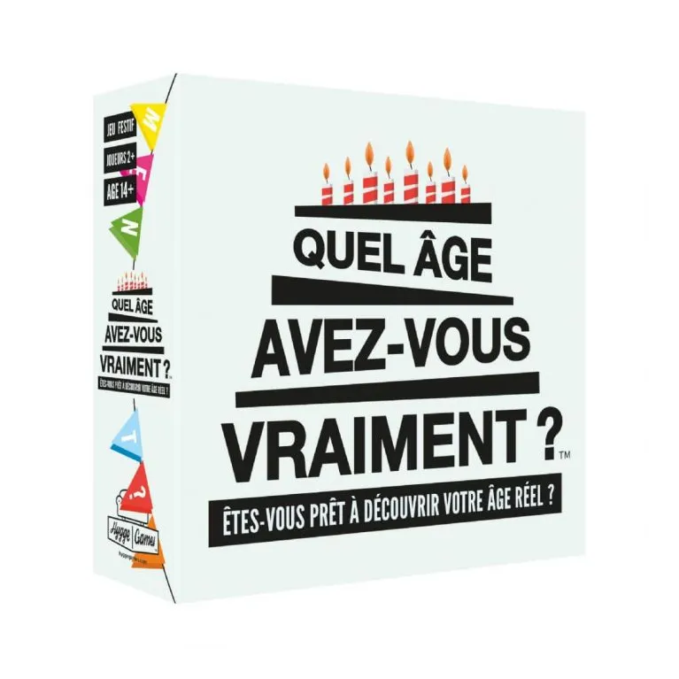 Jeu - Quel âge avez-vous ?