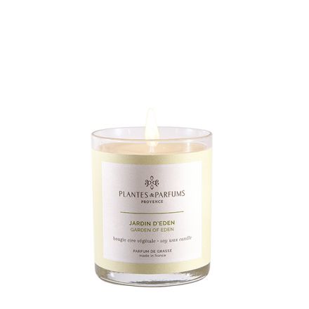 Bougie végétale parfumée - Jardin d'Eden - 75g