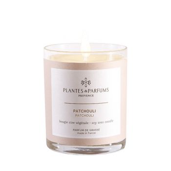 Bougie végétale parfumée - Patchouli - 180 g