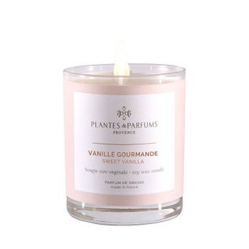 Bougie végétale parfumée - Vanille - 180 g