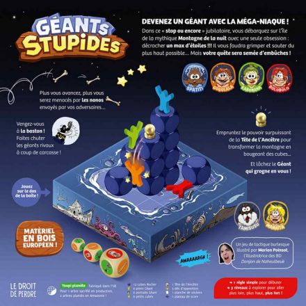 Jeu de société- Géeants stupides 