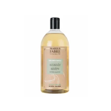Savon liquide de Marseille - 1 L - Recharge Amande amère  - Bien être