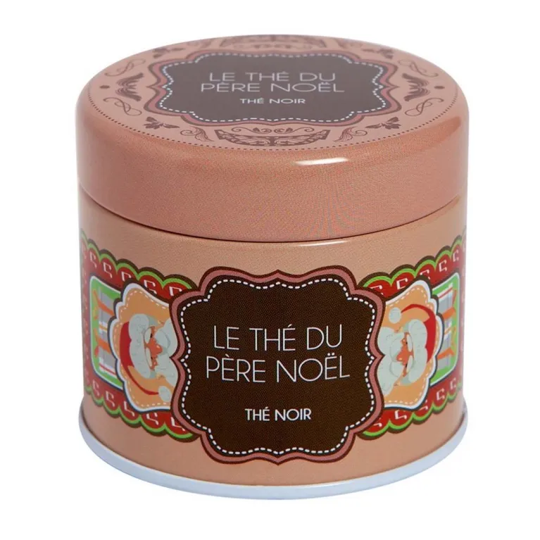 Boîte à thé en métal - Thé noir bio - Le thé du père noel -  Maison Bourgeon