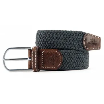 Ceinture Billybelt tressée gris flanelle