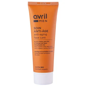 Soin anti-âge Homme - Certifié bio