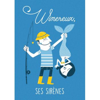 Affiche A3 Wimereux, ses sirènes - Amélie Bauvin