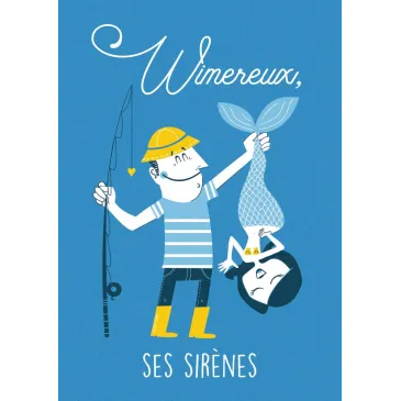 Affiche Wimereux, ses sirènes by Amélie Bauvin