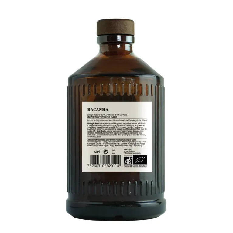 Sirop brut - Saveur Fleur de sureau 