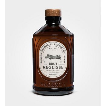 Sirop Réglisse brut biologique - Bacanha 