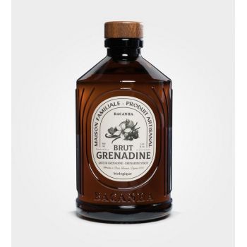 Sirop Grenadine brut biologique - Bacanha 