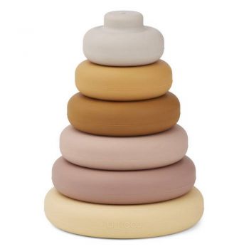 Tour à empiler - Silicone - Rose - Liewood