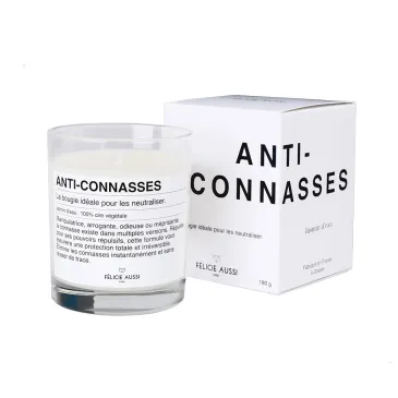 Bougie à message - Anti-connasses 