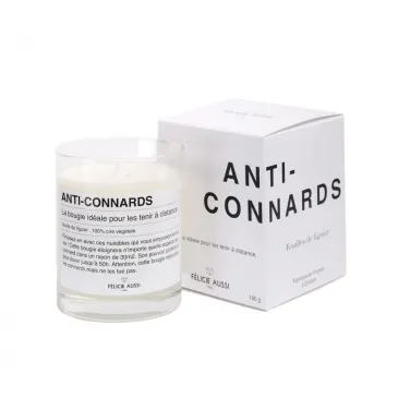 Bougie à message - Anti connards