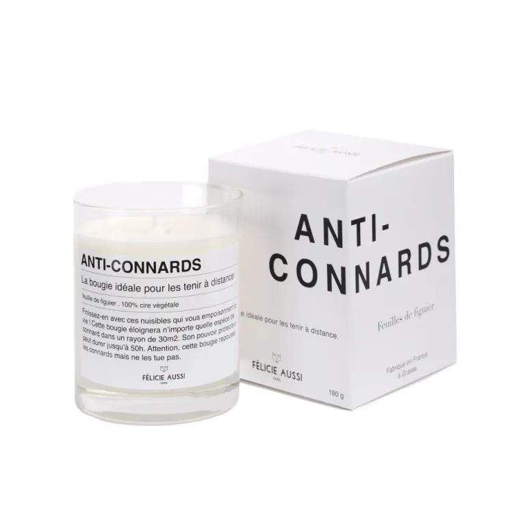 Bougie à message - Anti connards