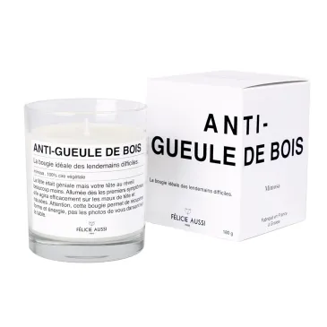 Bougie à message - Anti Gueule de bois 