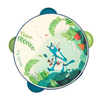 Tambourin bleu dans la jungle - Moulin Roty 