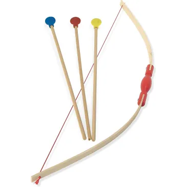 Arc + 3 flèches sur carte - Vilac 