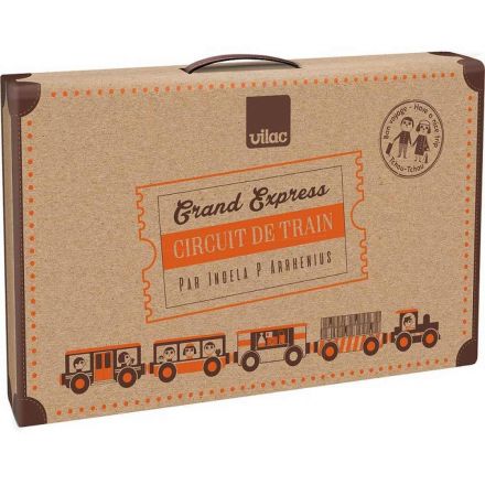 Valise - Circuit Grand express - Bois 