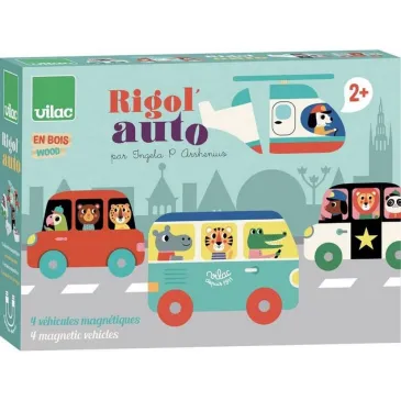 Rigol'auto en bois 
