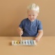 Xylophone enfant en bois - Bleu 