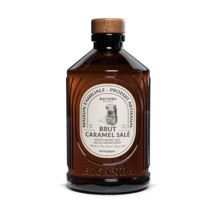 Sirop brut biologique - Bacanha - Caramel salé