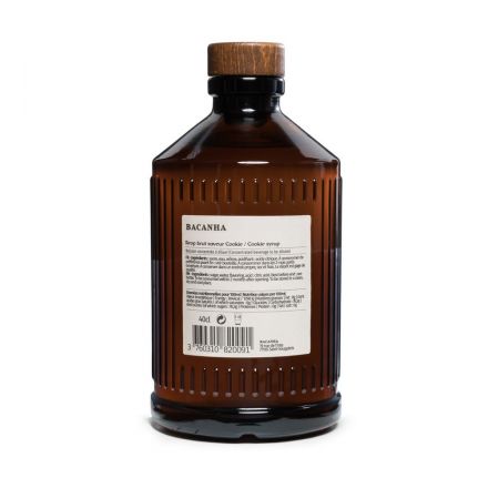 Sirop Cookie brut biologique - Bacanha 