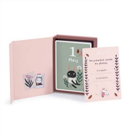 Coffret - Mes 12 premiers mois - Cartes photos