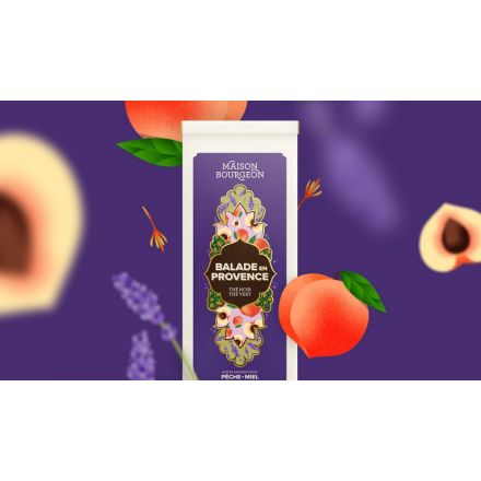 Sachet 100 g - Thé noir thé vert - Balade en provence