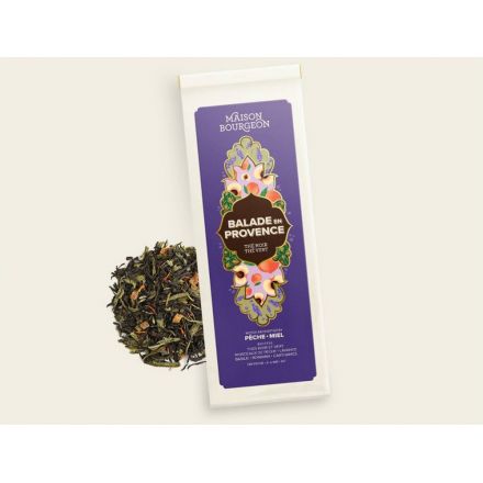 Sachet 100 g - Thé noir thé vert - Balade en provence