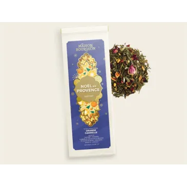 Sachet 100 g - Thé vert - Noël en provence 