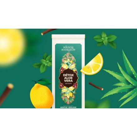 Sachet 100 g - Infusion - Détox Aloe vera