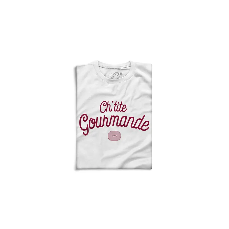 T-shirt - Ch'tite gourmande - Taille S