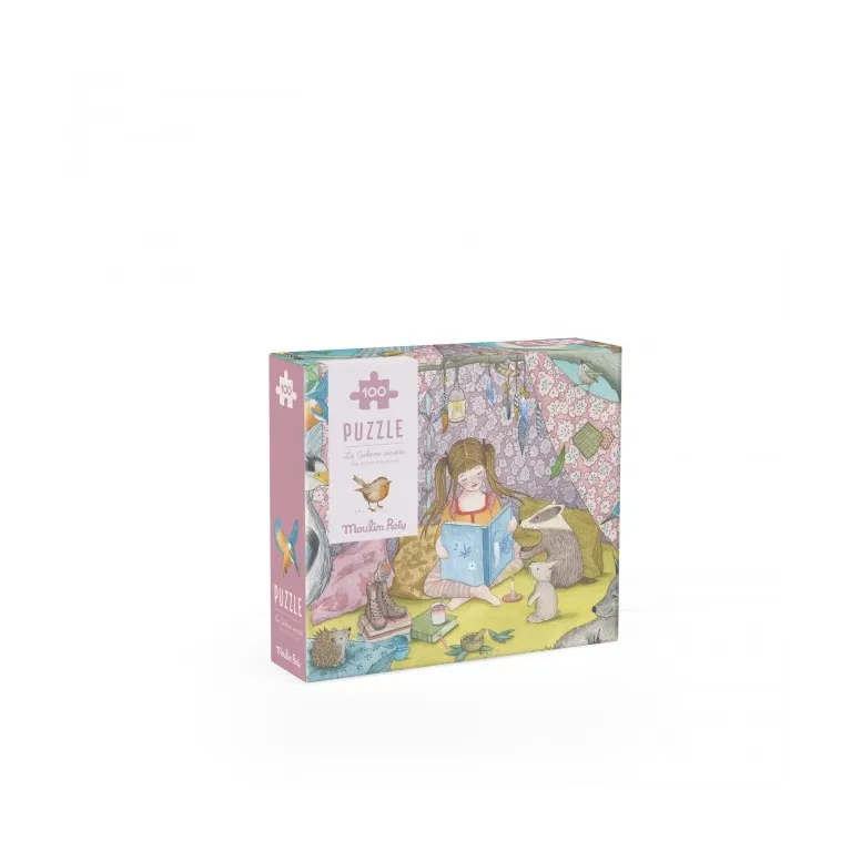 Puzzle la cabane secrete les rosalies 100pcs