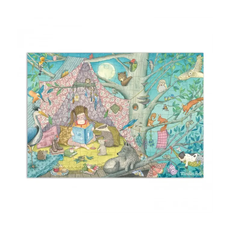 Puzzle la cabane secrete les rosalies 100pcs