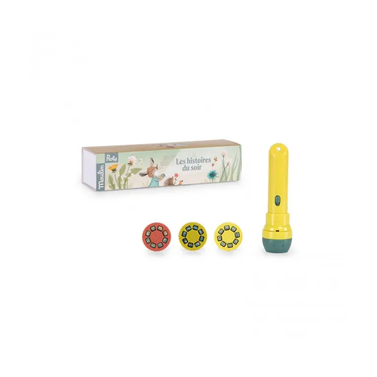 Lampe à histoire - Les histoires du soir - Trois petits lapins