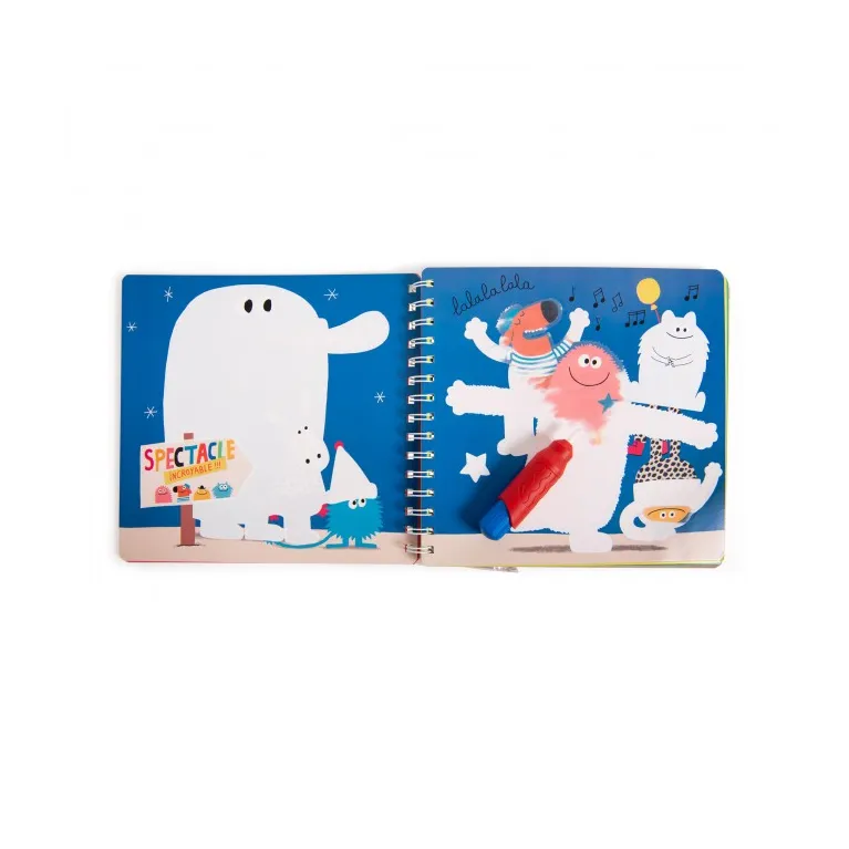 Peinture pinceau magique Les Schmouks