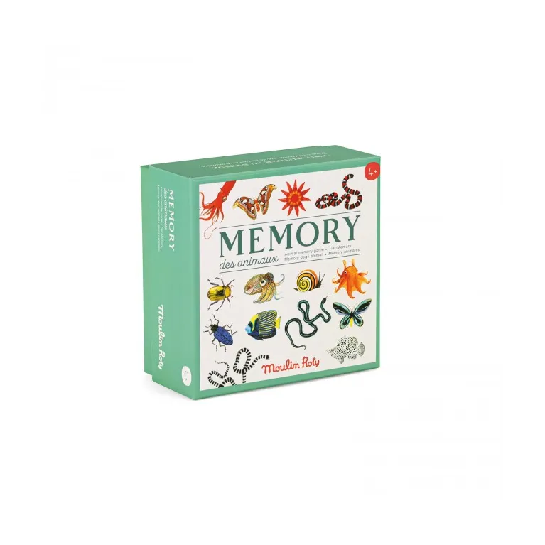 Mémory des animaux Tout autour du monde