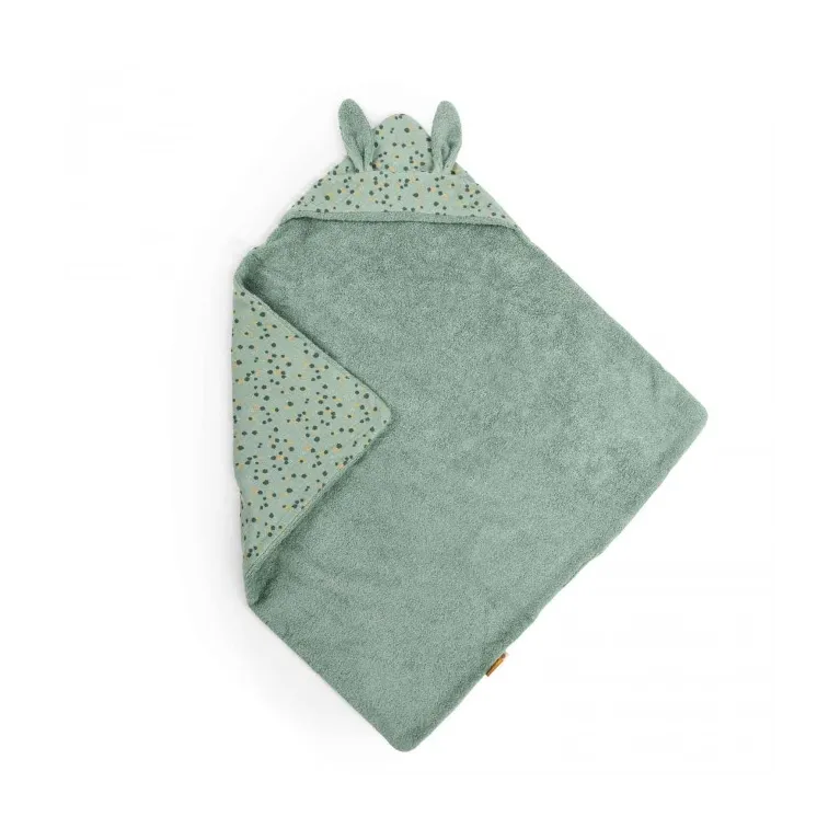 Sortie de bain - Lange et tissu éponge - Trois petits lapins 