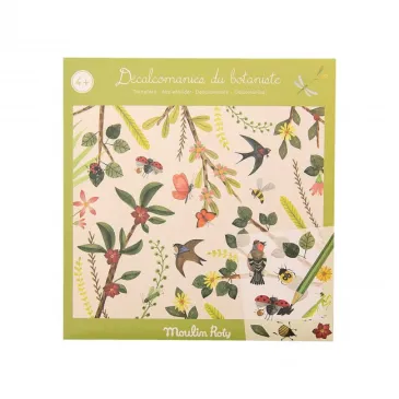 Décalcomanies - Le botaniste - Le jardin du moulin