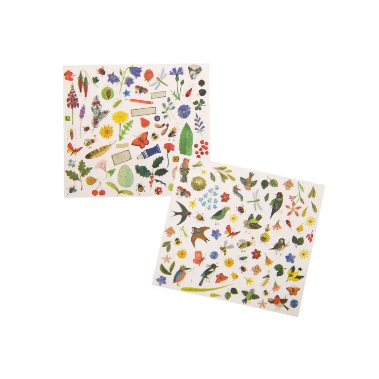 Décalcomanies - Le botaniste - Le jardin du moulin