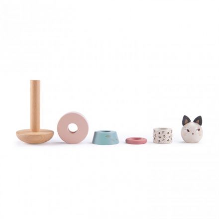 Chat empilable - Après la pluie 