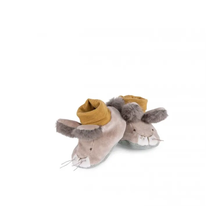 Petits chaussons lapin - Trois petits Lapin