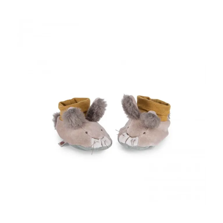 Petits chaussons lapin - Trois petits Lapin