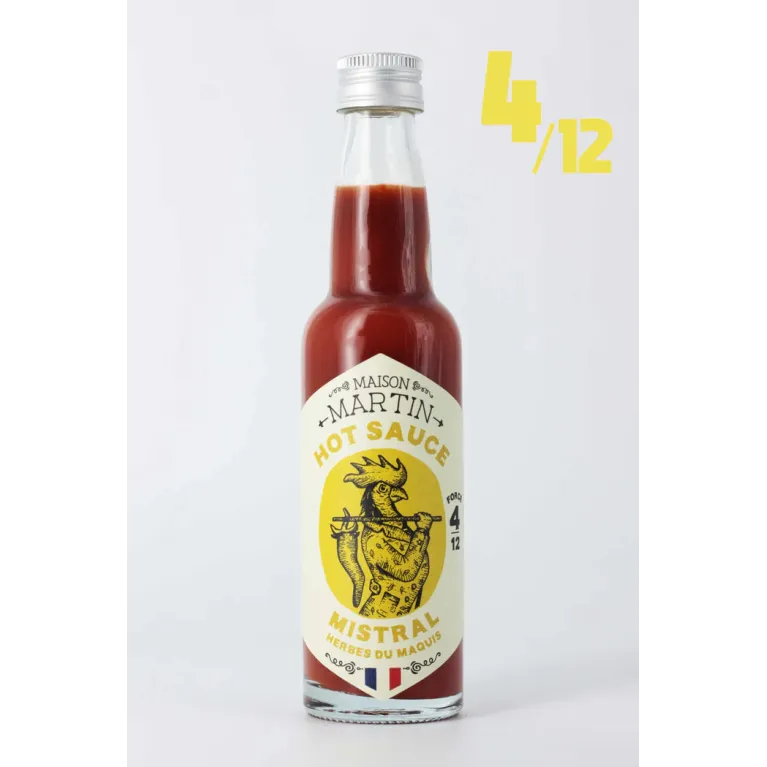 Sauce piquante 4/12 MISTRAL