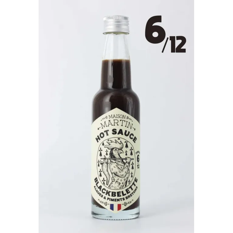 Sauce piquante 6/12 BLACKBELETTE