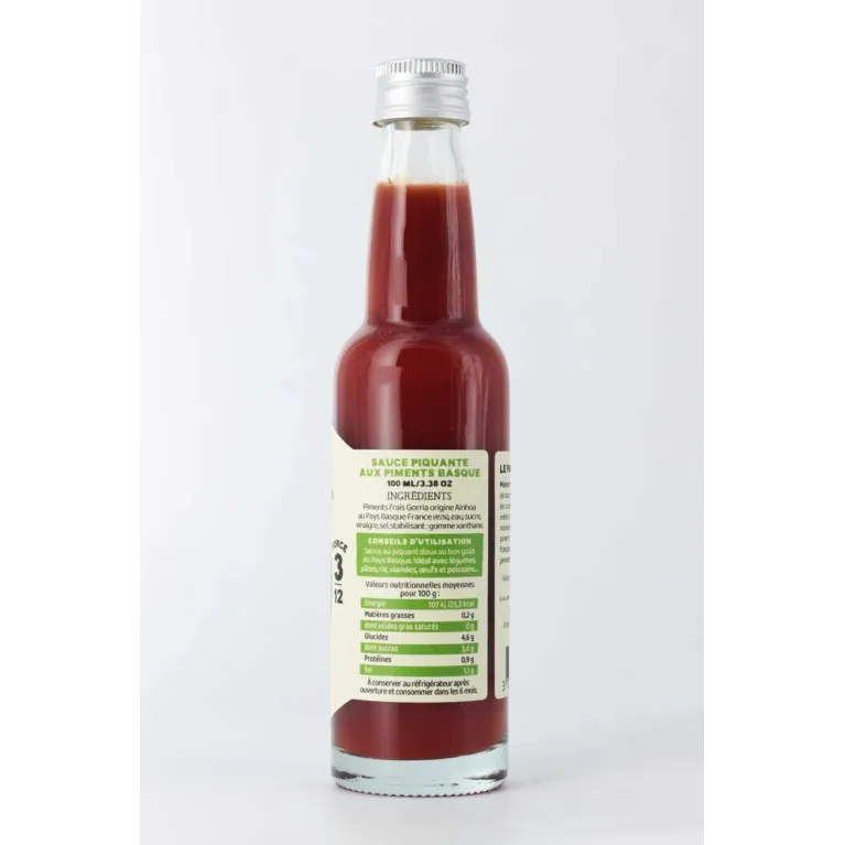 Sauce piquante 3/12 HEGOA