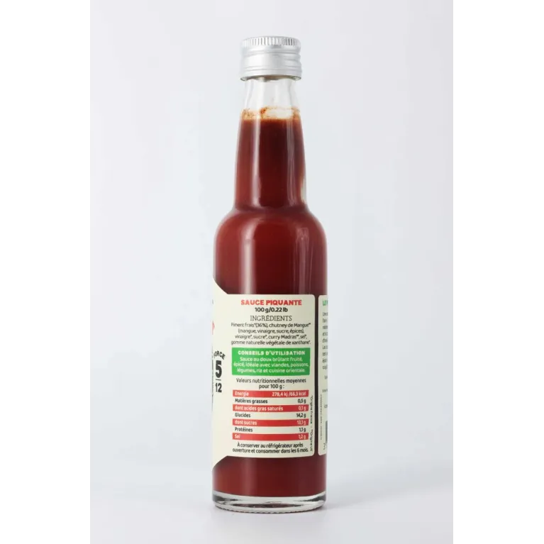 Sauce piquante 5/12 L' INDIENNE