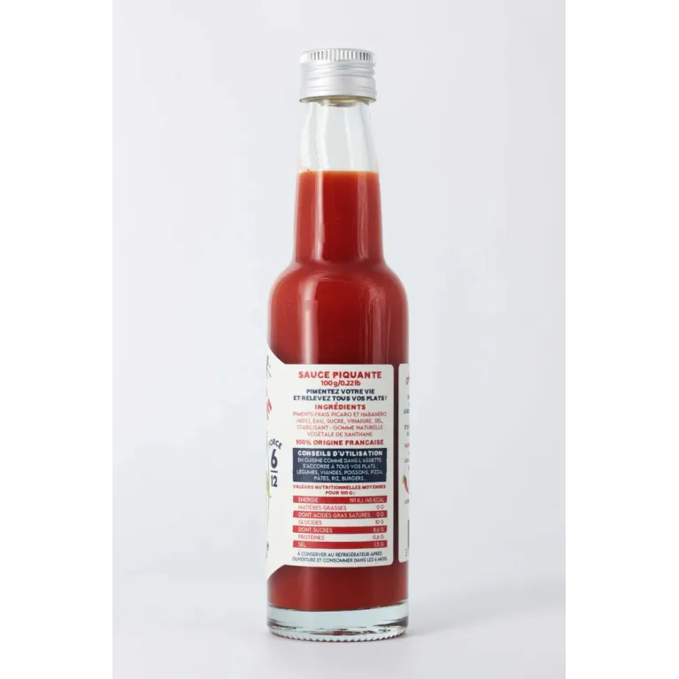 Sauce piquante 6/12 LE PIMENT FRANCAIS